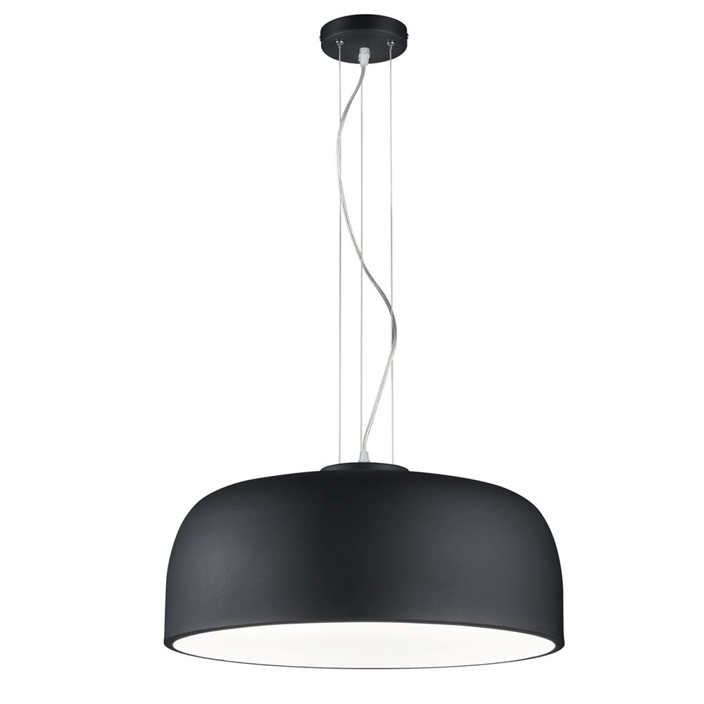 Kantoor hanglamp Baron 52cm zwart Trio 4017807387698