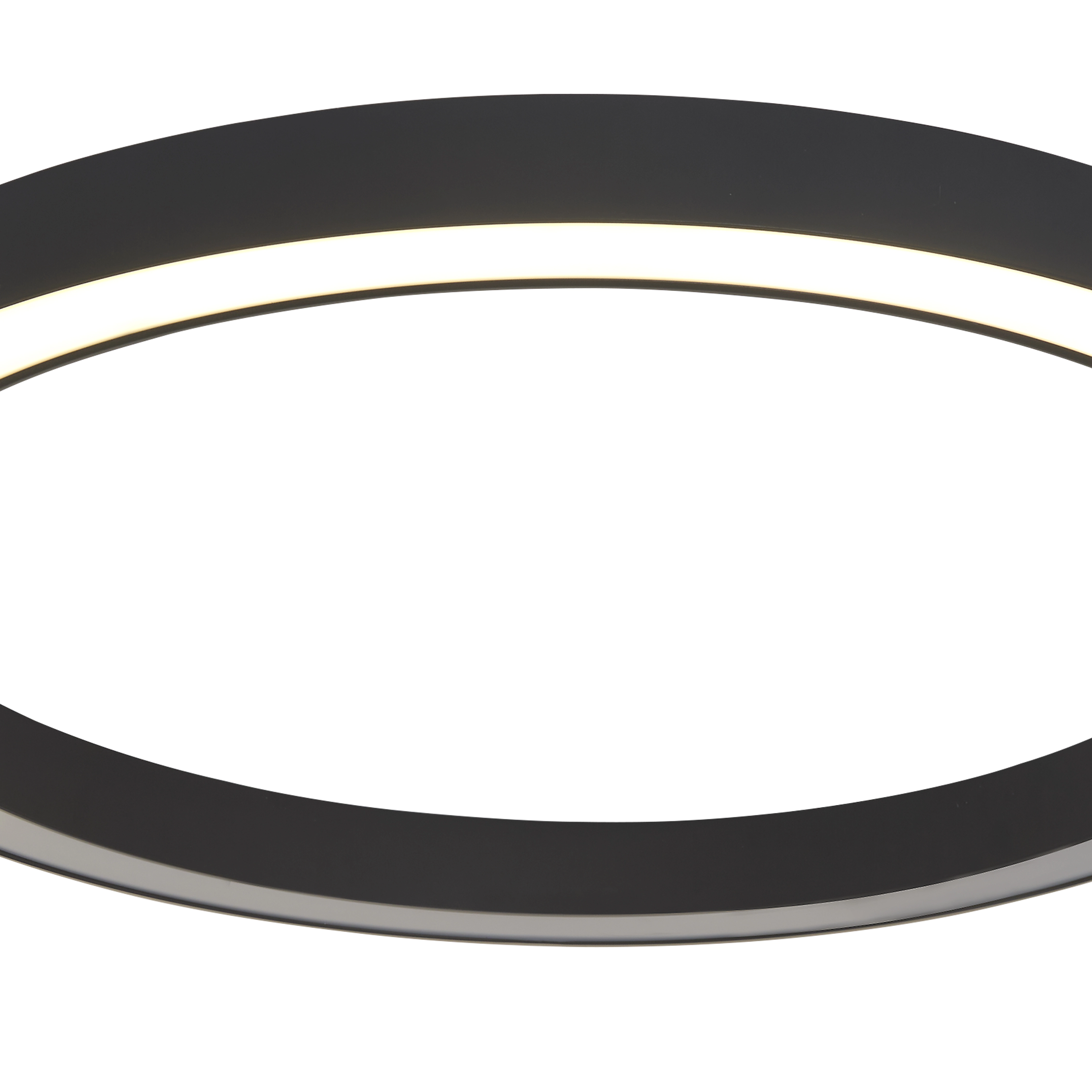 Design plafondlamp Hey-lo zwart Ø 90cm Lyora 5053423315188
