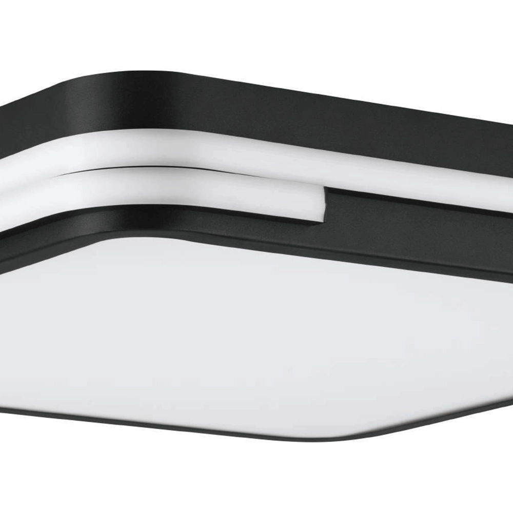 Plafonnière Zigbee Genovese-Z zwart Eglo 9008606252763