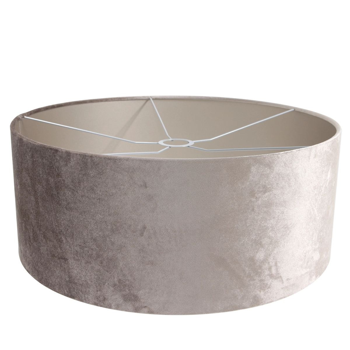 Wandlamp Elegant Classy 50cm zwart met taupe velourse kap Steinhauer 8712746146042