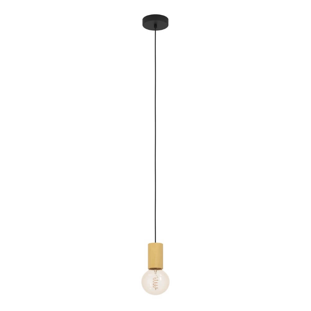 Houten pendel Pozueta 1 E27 Houten pendel Pozueta 1 E27