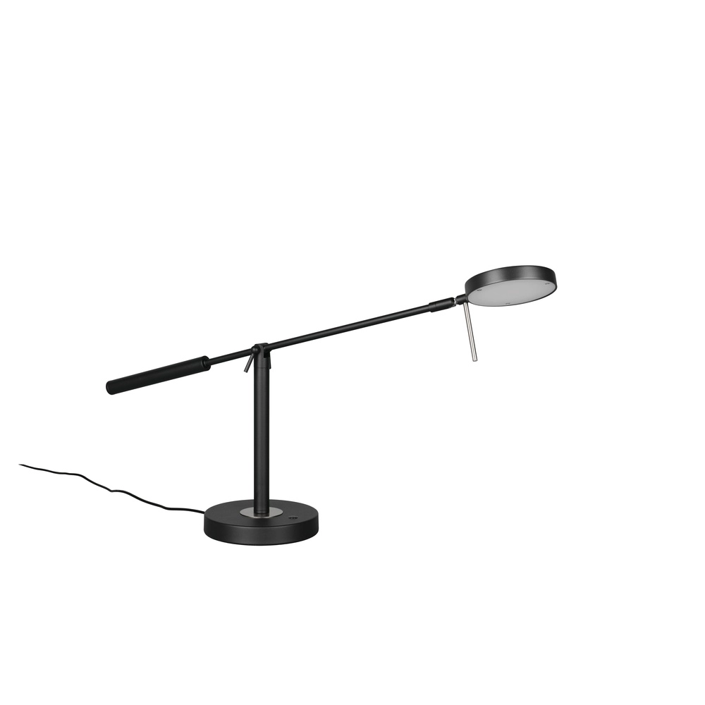 Bureaulamp Monza zwart Trio 4017807693256