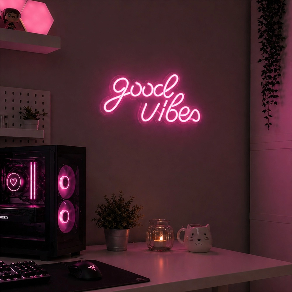 Neon wandlamp Neon-Tales "Good vibes" Brilliant 4004353476914