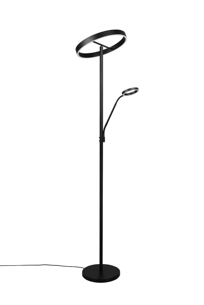 Design leeslamp Willis Zwart - 180cm Trio 4017807618112