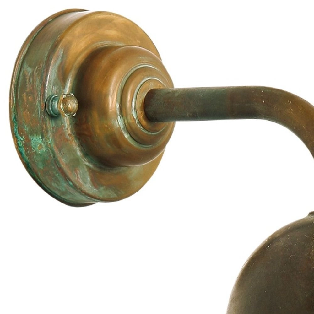 Stallamp Maritime landelijk 33cm koperbruin Franssen 8021035005268