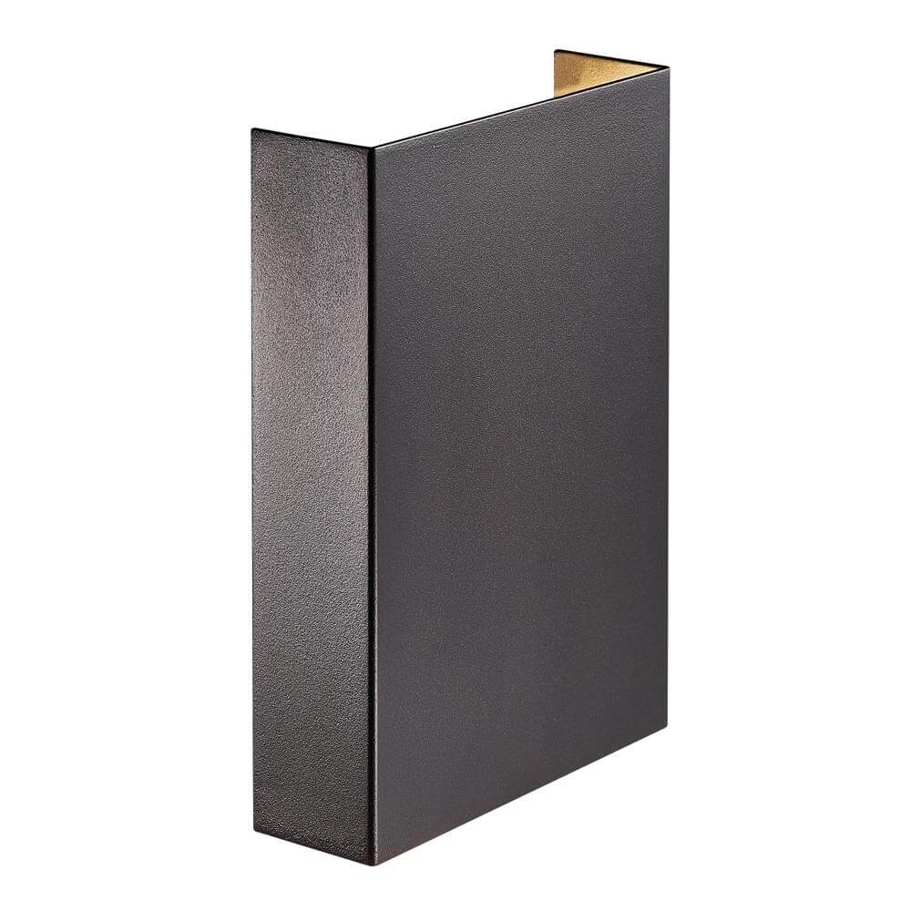 Wandlamp zwart Fold breed design Wandlamp zwart Fold breed design