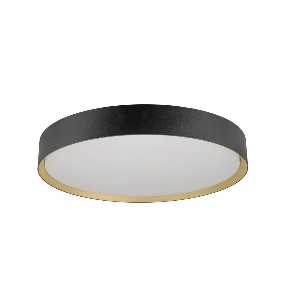 Plafondlamp Decona 42 zwart-goud Ø 42cm SLV 4024163298155