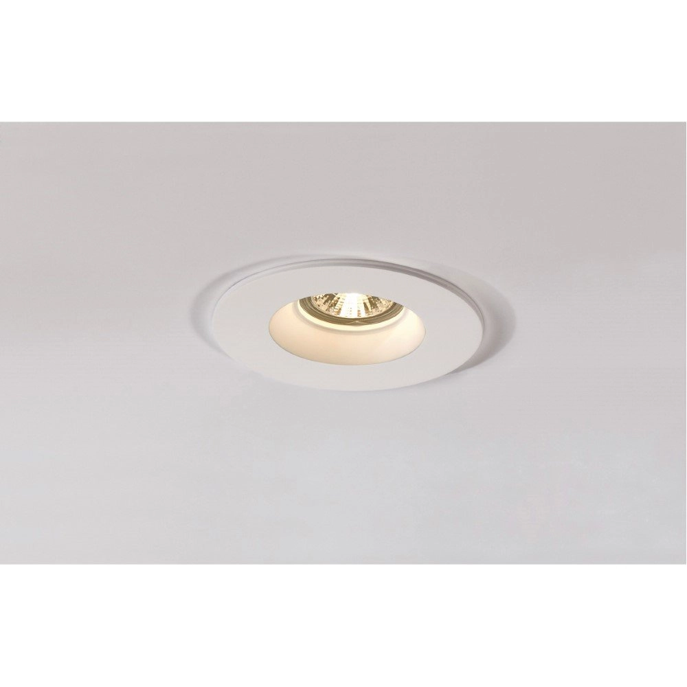 Inbouwspot Plastra GU10 wit 13cm SLV 4024163160612