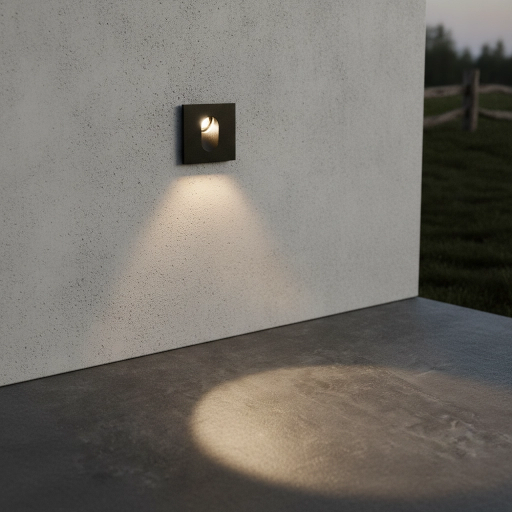 Inbouwlamp Cael antraciet 3000K
