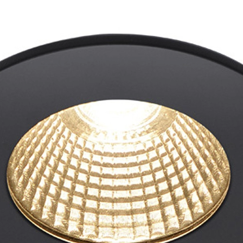 Ronde inbouwspot Patta 8cm - 7,3w - 1800-3000K zwart SLV 4024163222853