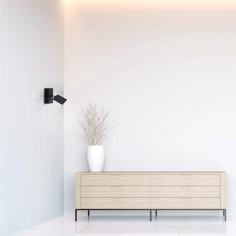 Led wandlamp Pure Mira schakelaar - black pearl Paul Neuhaus 4012248359426