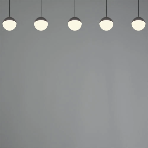 5-lichts hanglamp Senta antraciet Trio 4017807697872