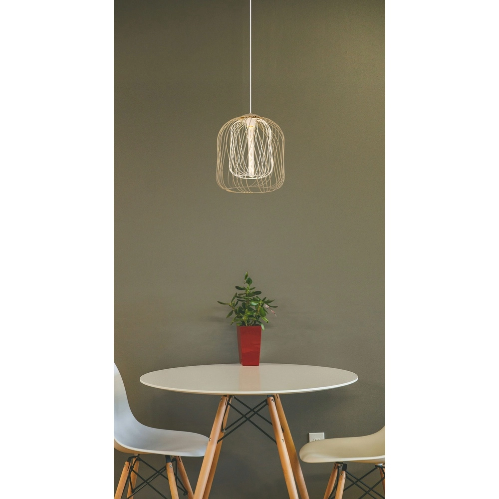 Hanglamp Dichti zand bruin Ø 35cm Globo 9007371522354