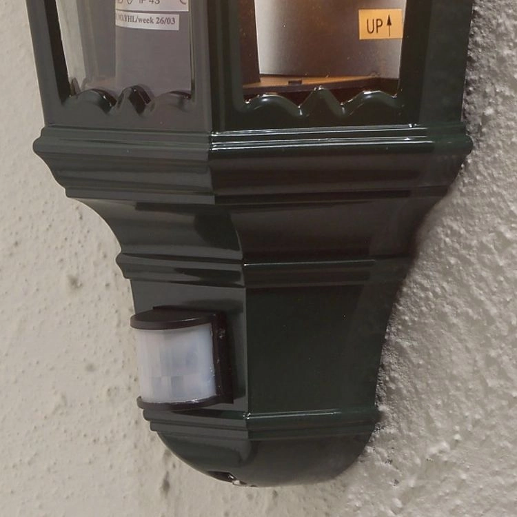 Groene buitenlamp Firenze met bewegingsmelder KonstSmide 7318307230604