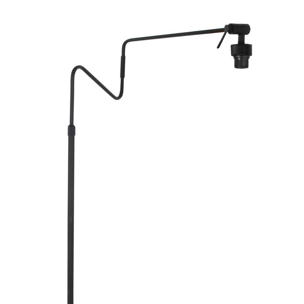 Vloerlamp Lindstrom zwart met kap lichtblauw Steinhauer 8712746175240