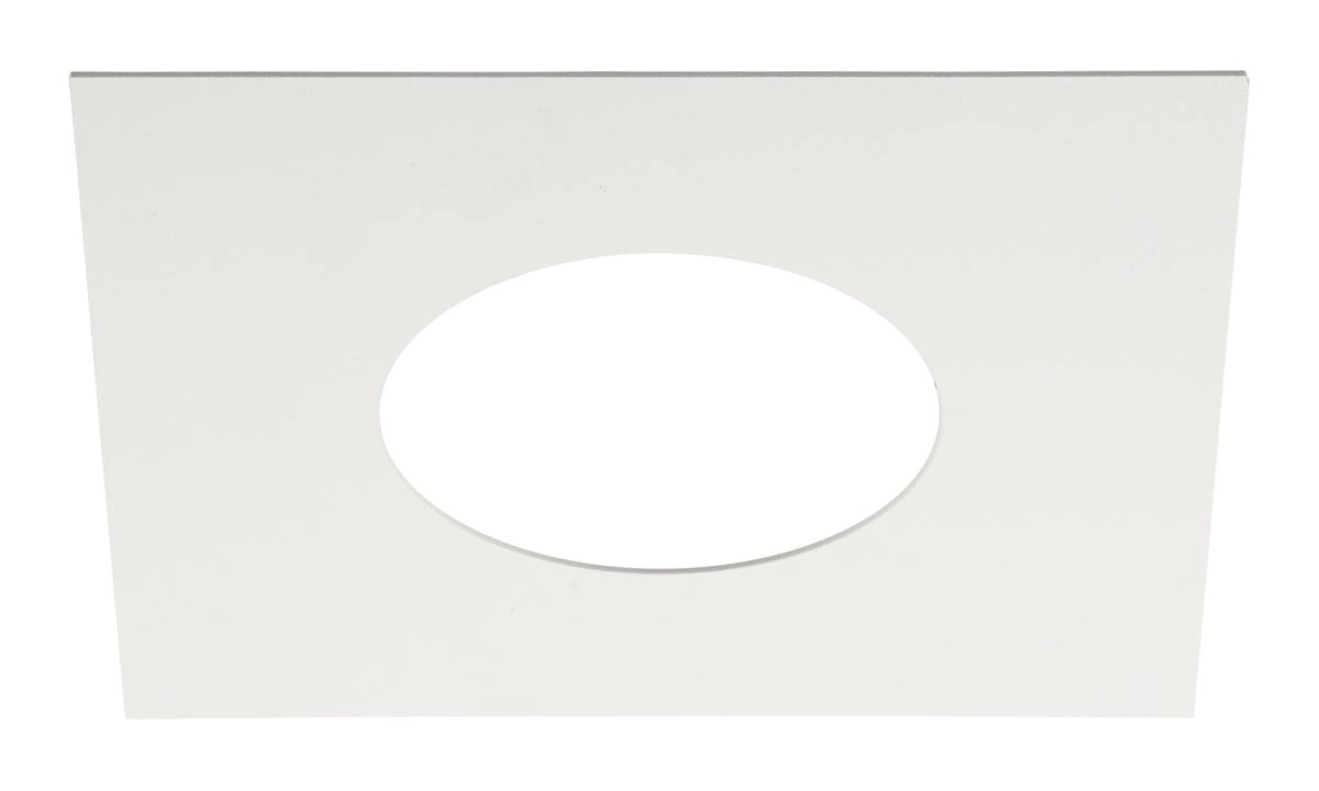 Inbouwframe voor Numinos M recht 240/120mm wit