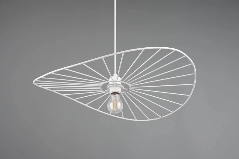 Hanglamp Chapeau wit Trio 4017807574104