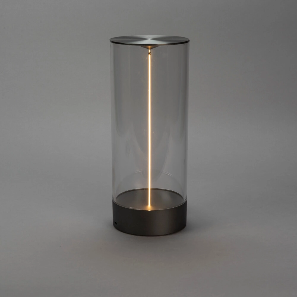 Oplaadbare lamp Edison L antraciet KonstSmide 7318307847376