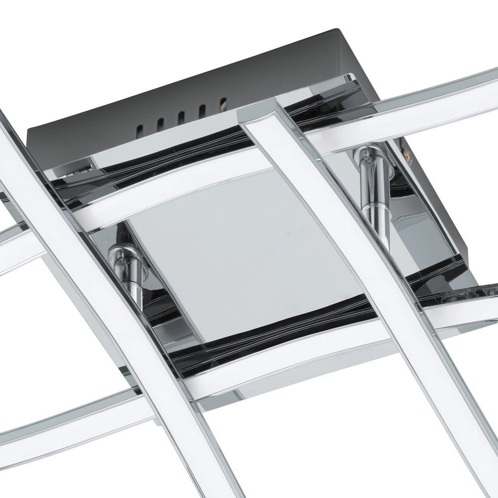 Design plafondlamp Valmora 4-lichts grijs Eglo 9002759963279