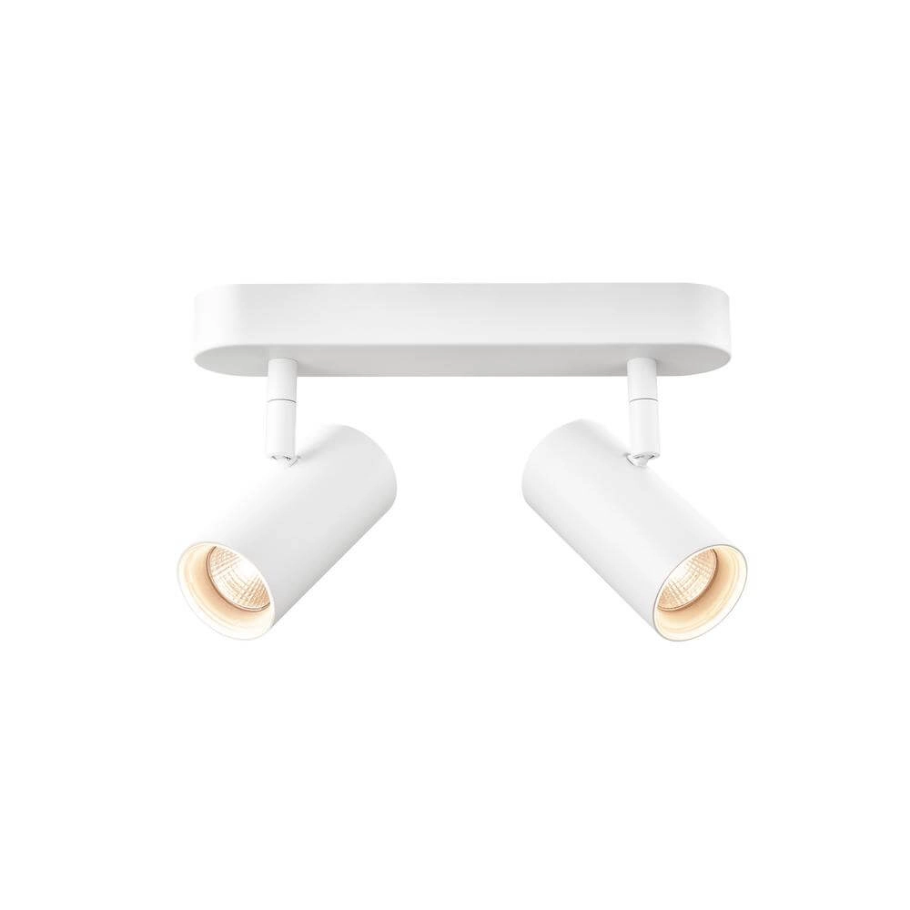 Opbouwspot Noblo wit 2-lichts instelbaar SLV 4024163300469