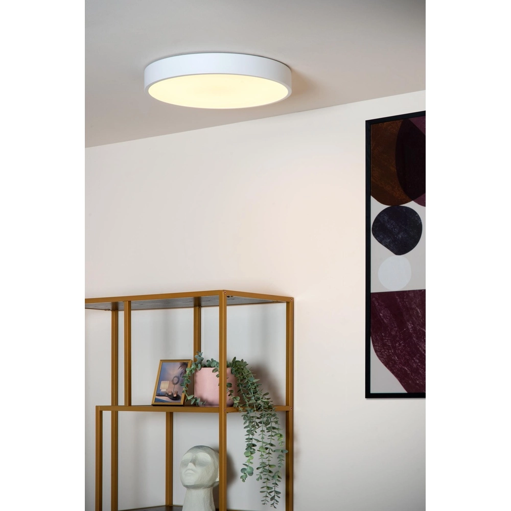 Plafonniere Unar Ø 39,5cm - 2700K - wit Lucide 5411212792037
