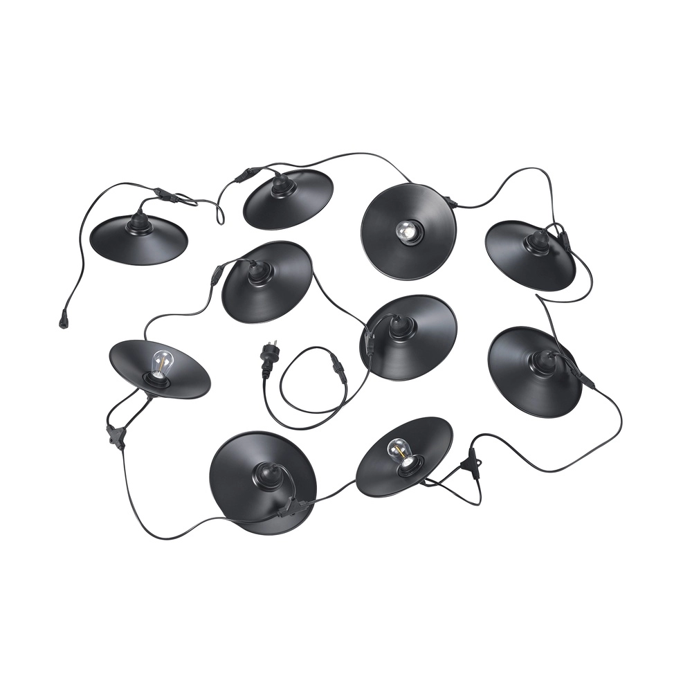 Lichtslinger Chain zwart 10 lampjes
