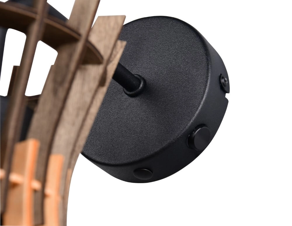 Design hanglamp Alice hout Trio 4017807637366