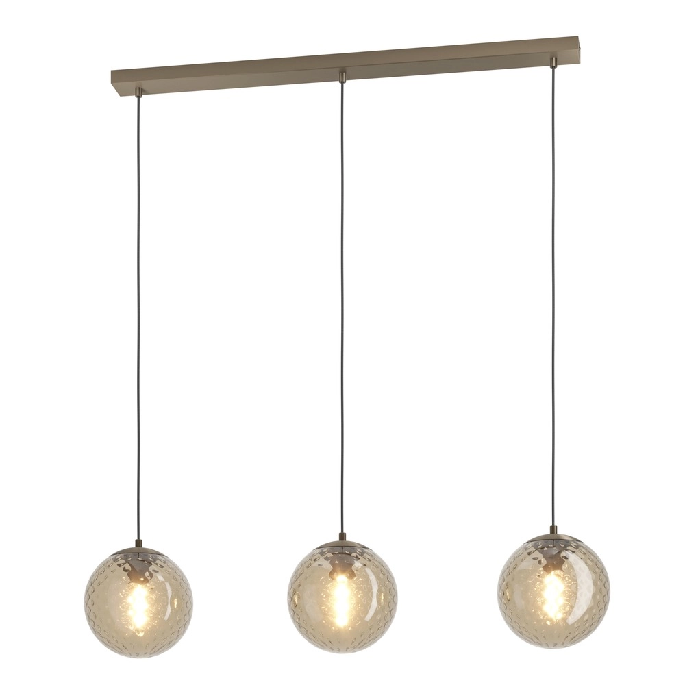 3-lichts hanglamp Rondo 2 donker brons Eglo 9008606390243