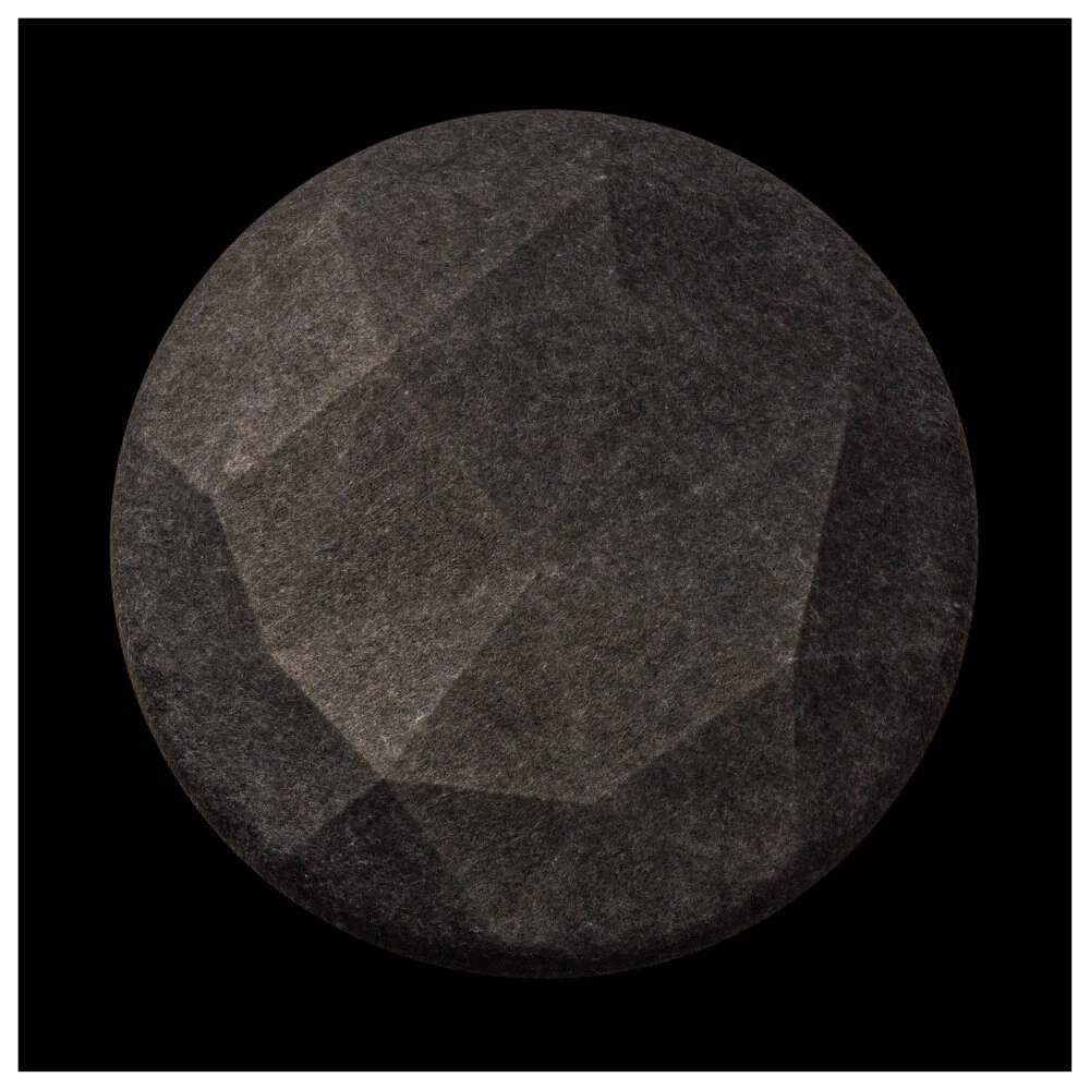 Vilt kap Mana Ø 60cm - grijs SLV 4024163248136