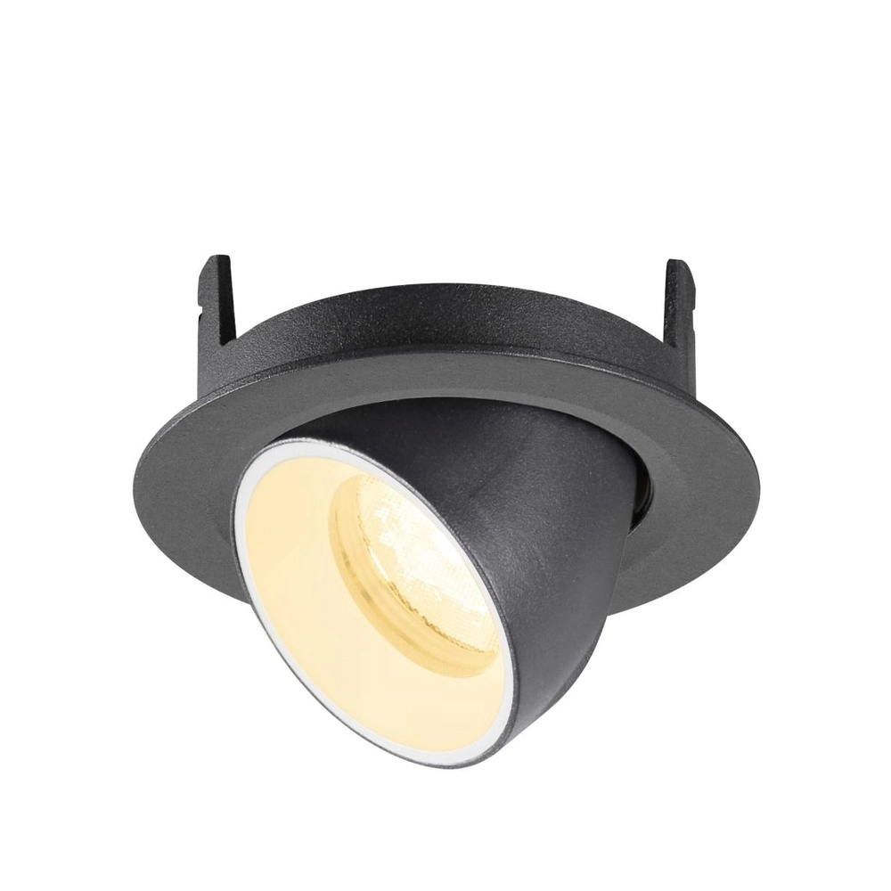 Inbouwspot Numinos Gimble XS zwart/wit 3000K - 40gr SLV 4024163307062