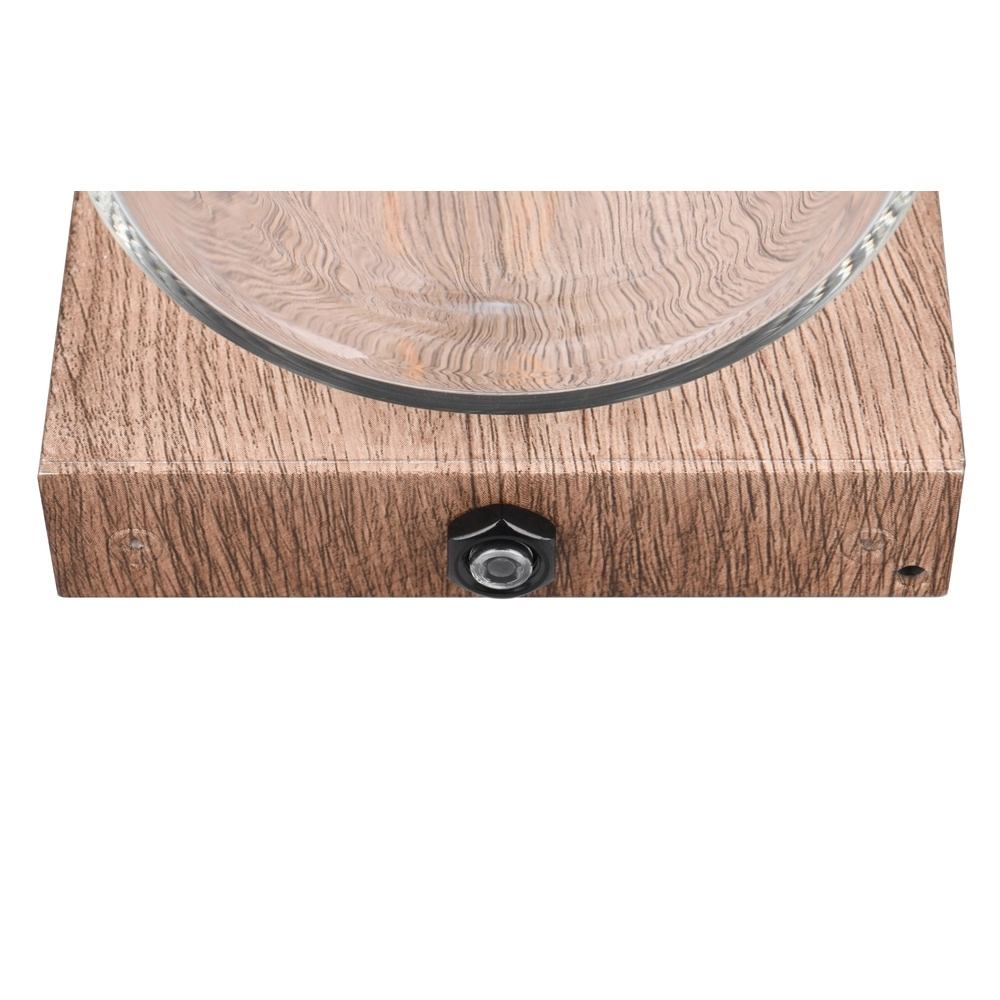 Wandlamp Ardila zwart met hout Trio 4017807603439