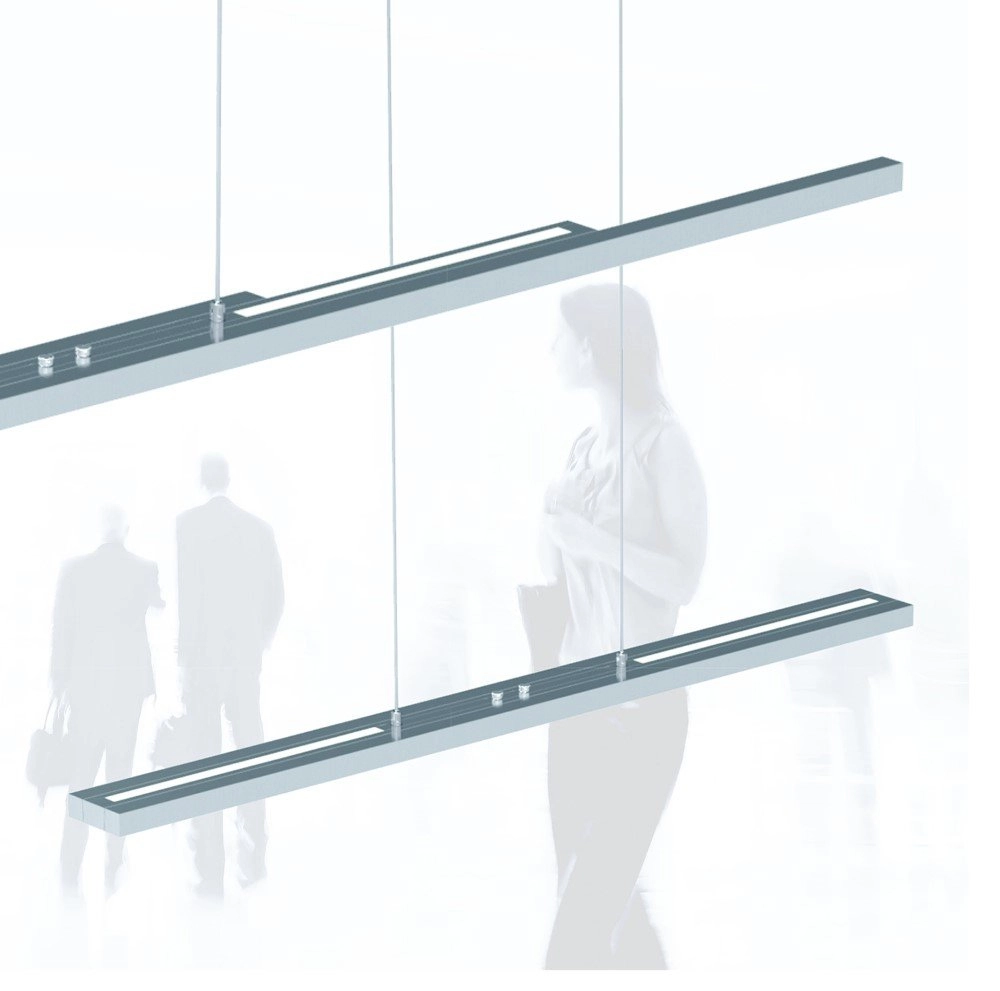 Hanglamp Zelena Motion verstelbaar 80cm metaalgrijs Steinhauer 8712746122763