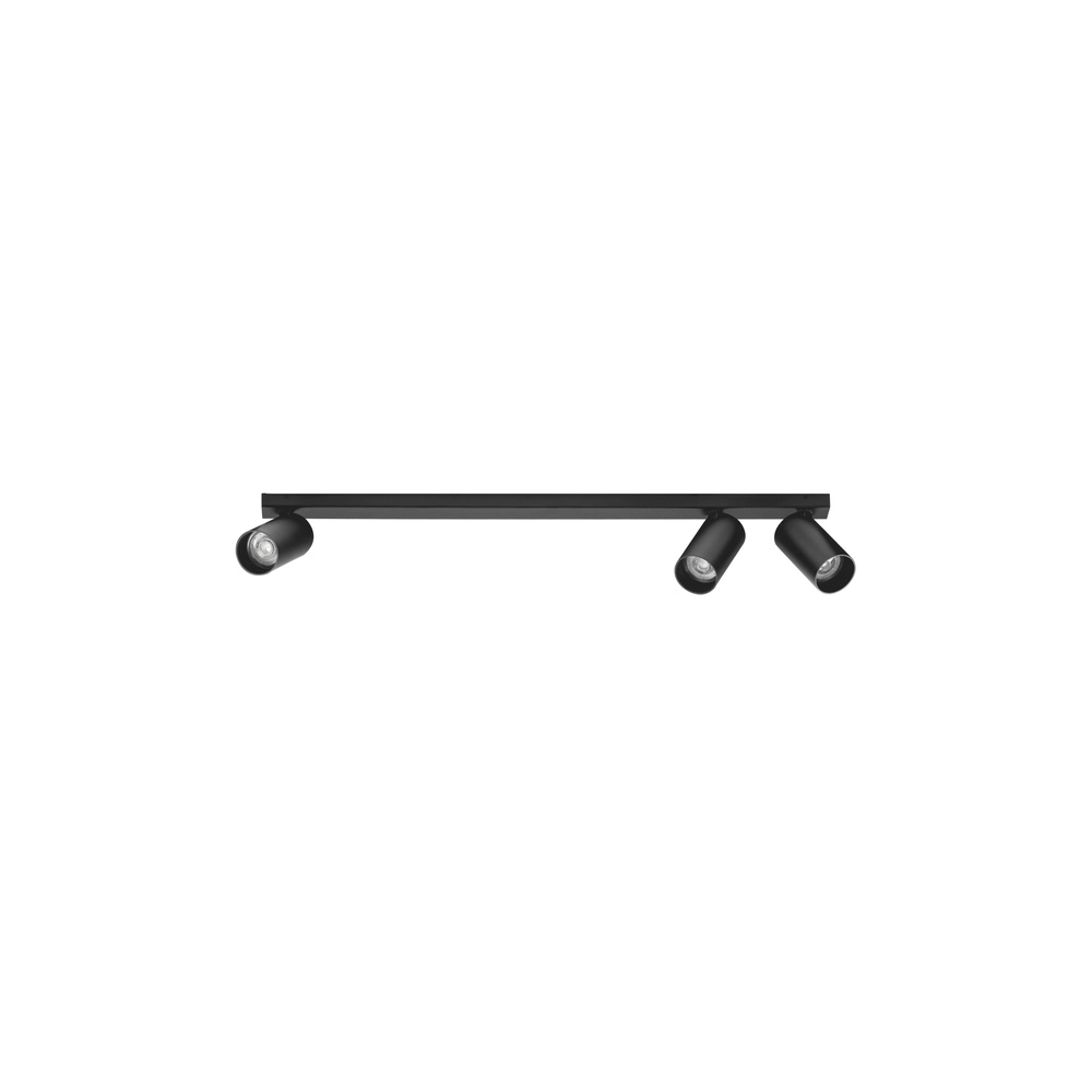 3-lichts plafondlamp Oso zwart Lyora 5212017465061