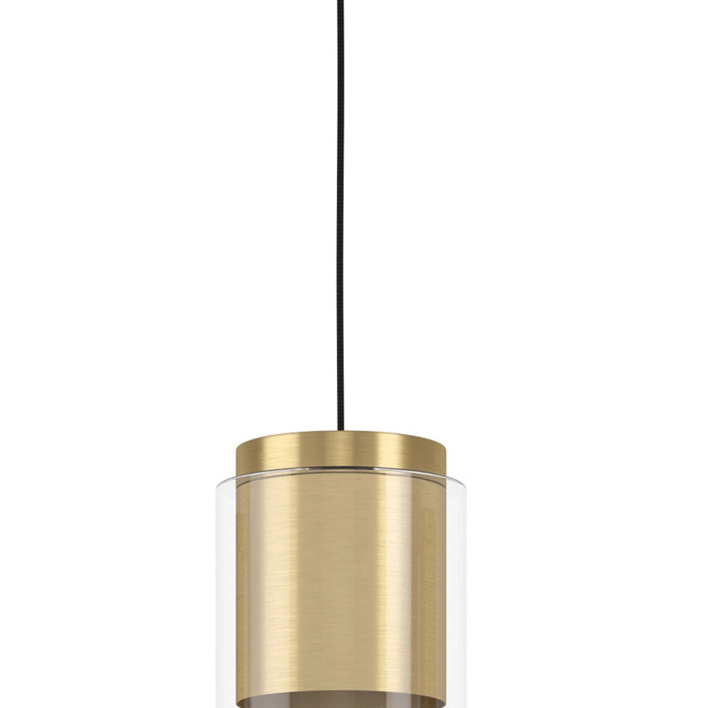 Eettafellamp Lagunitas goud met glas Eglo 9002759996543