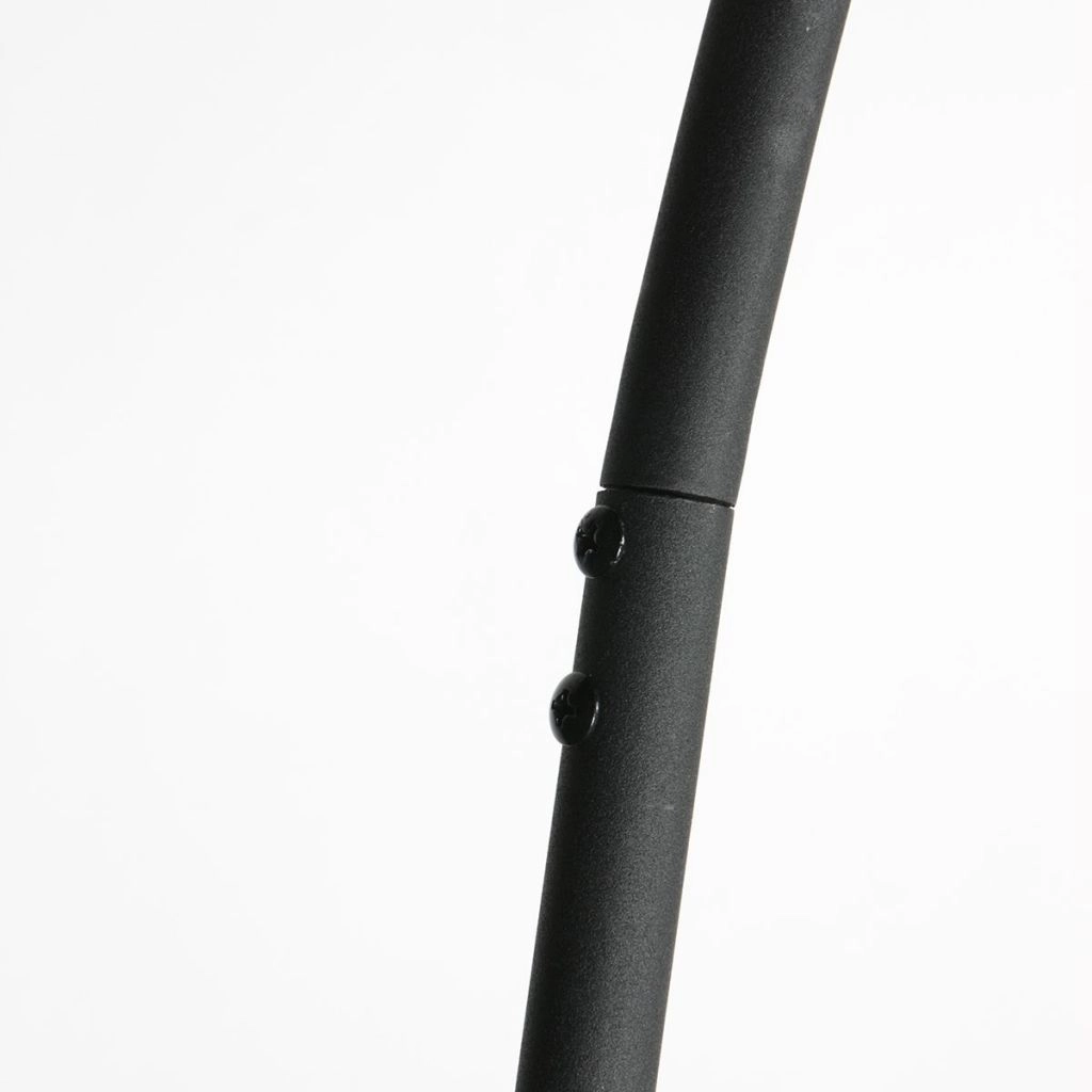 Moderne booglamp Luna-Arc zwart Steinhauer 8712746180190