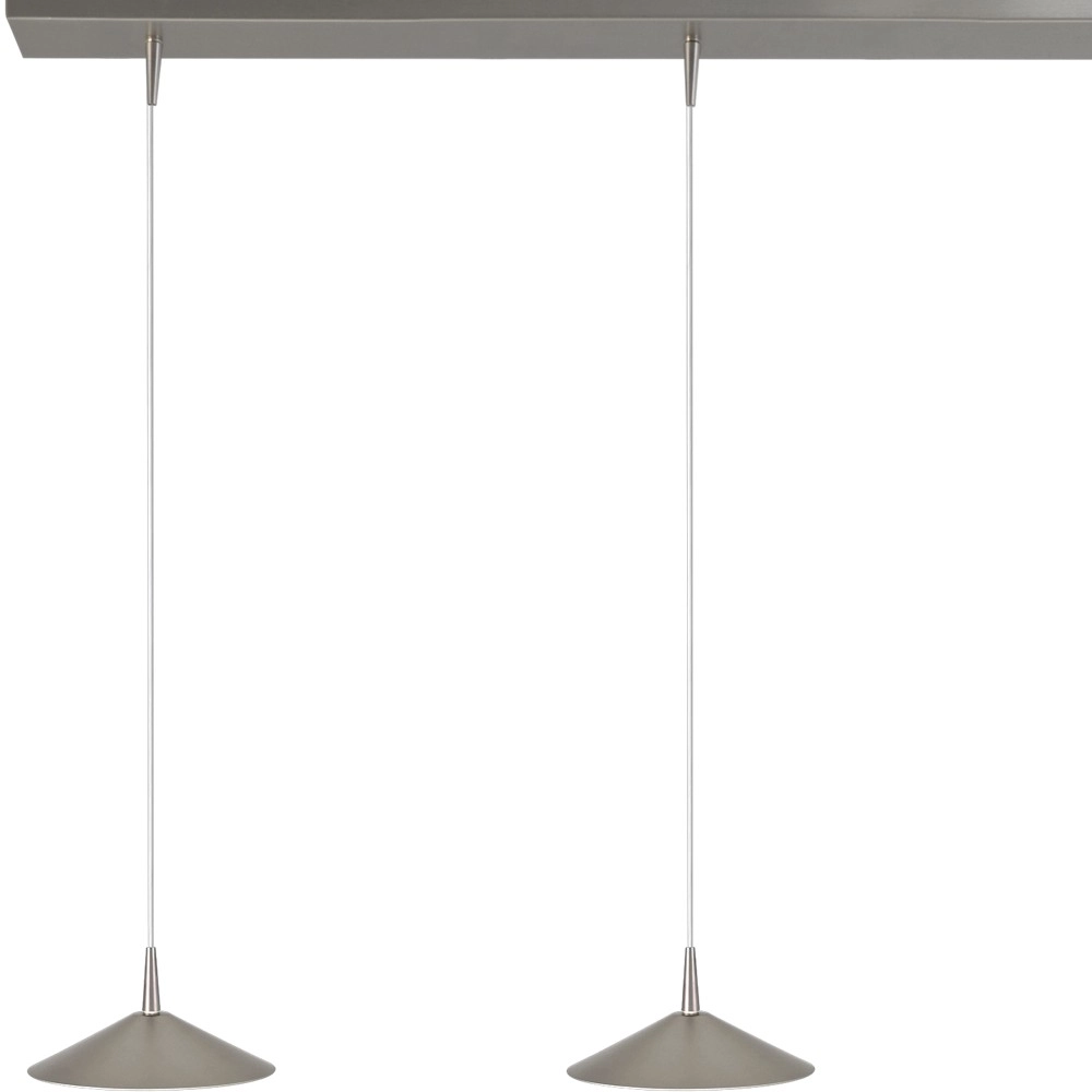 3-lichts hanglamp Ceppo nikkel Ø 18cm Masterlight 8718121358529