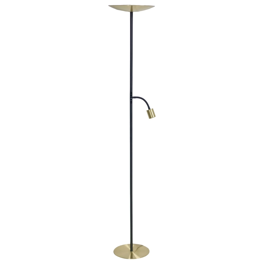 Vloerlamp Conivarino goud met zwart Eglo 9008606356591