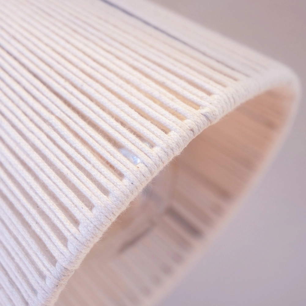 Plafondlamp Seagard zwart met rotan 2-lichts Eglo 9008606359837