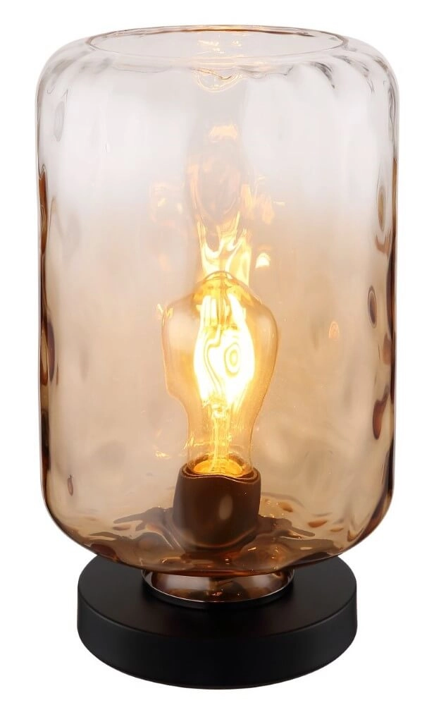 Design tafellamp Darina amber glas Design tafellamp Darina amber glas