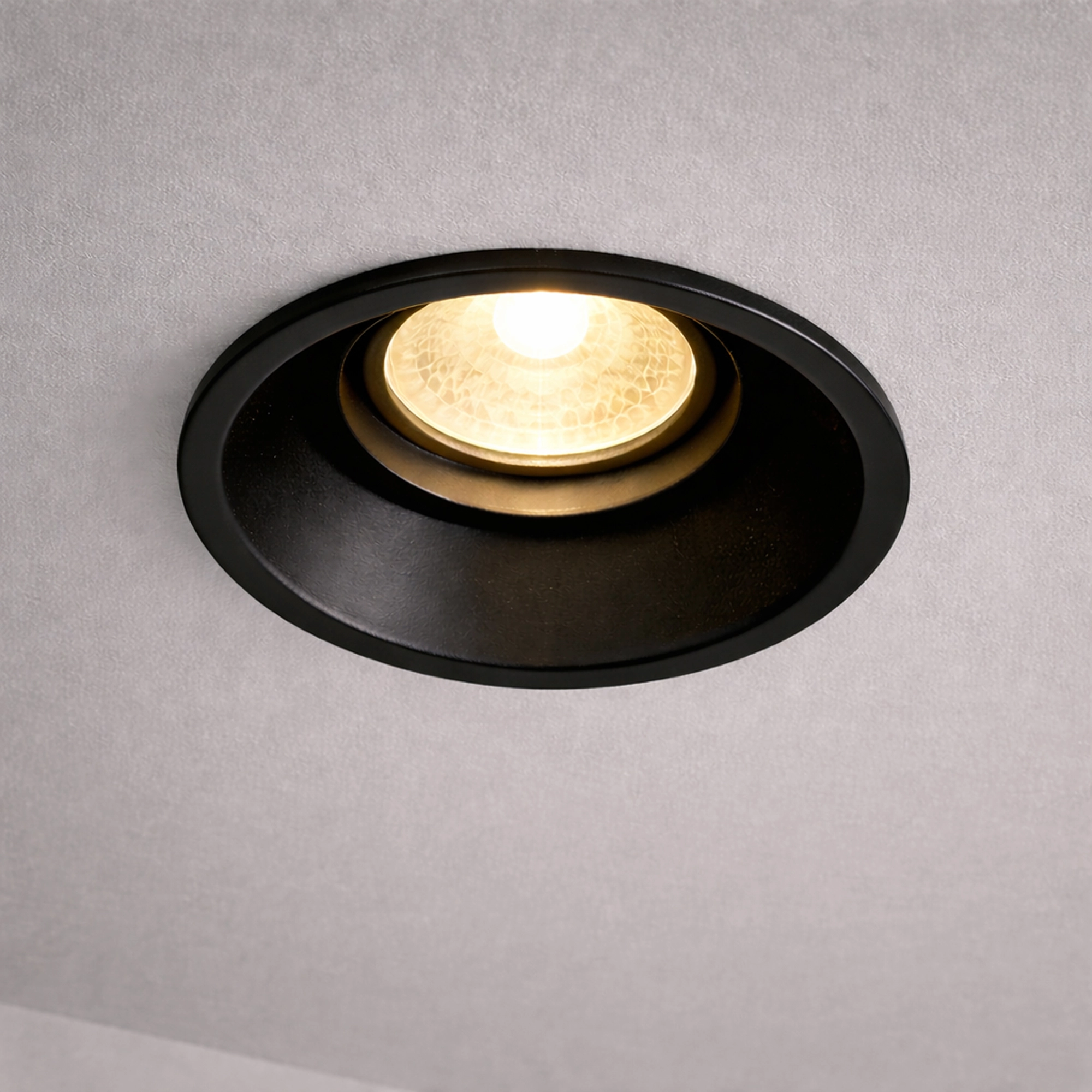 Inbouwspot Slim Trim 2 zwart