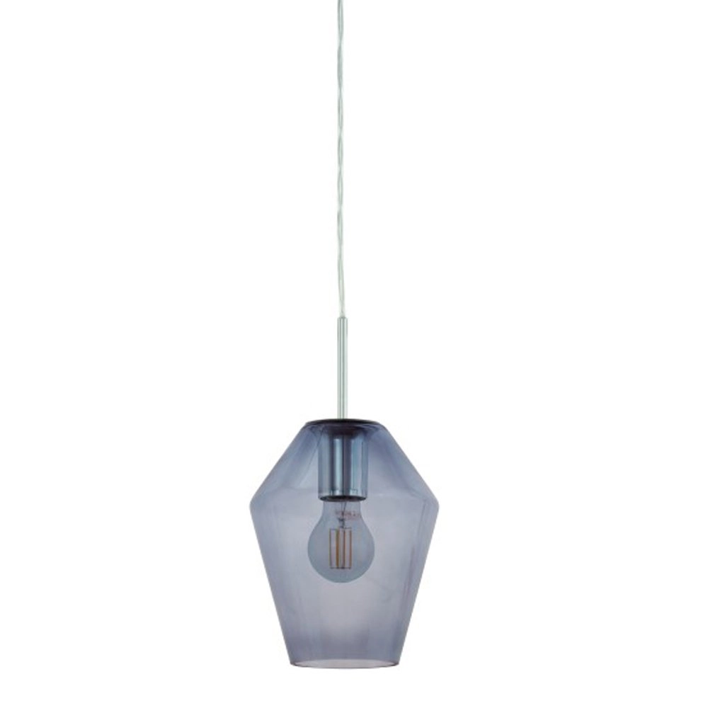 Hanglamp Murmillo chroom met smoke