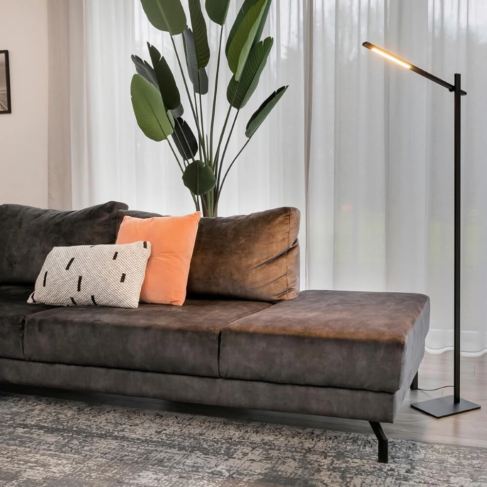 Zwarte led leeslamp Stekk Steinhauer 8712746132755