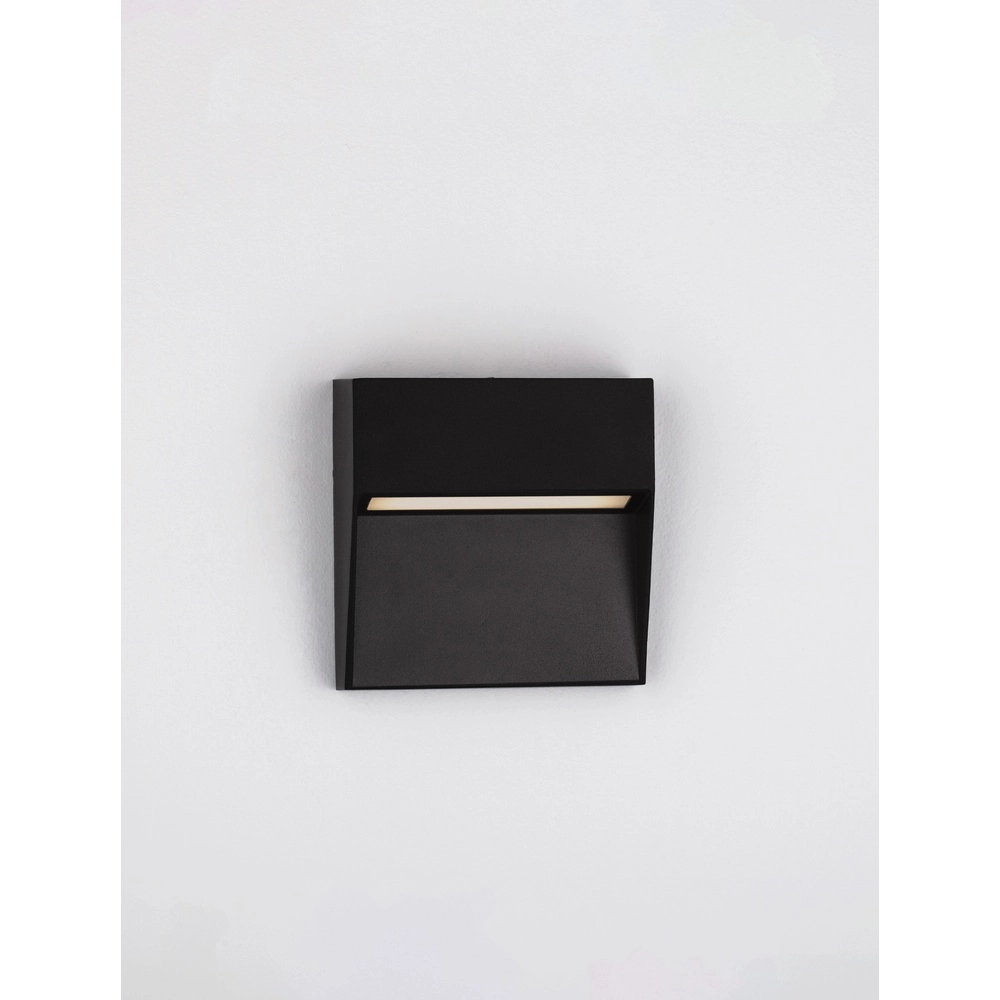 Vierkante wandlamp Nectar design antraciet Lyora 5212017453860