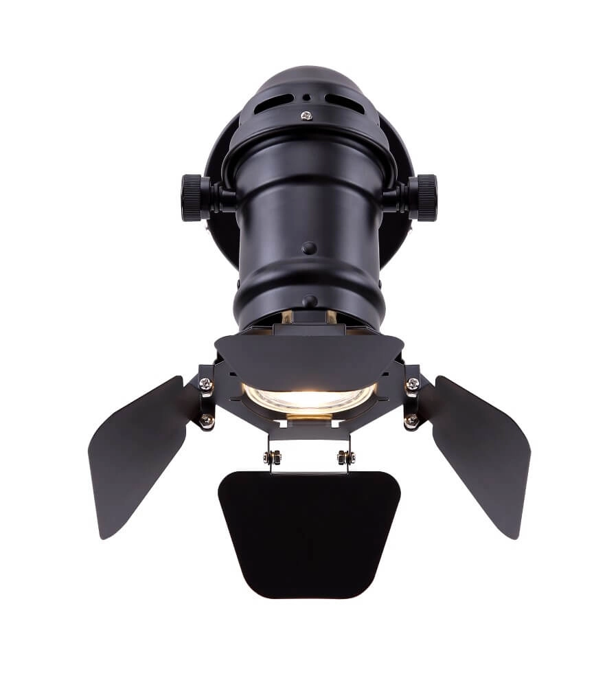 Zwarte muurspot Egon Globo 9007371386659