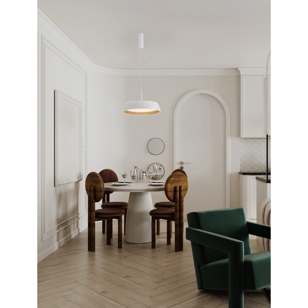 Hanglamp Sigi  Ø 45cm wit Lyora 5212017448675