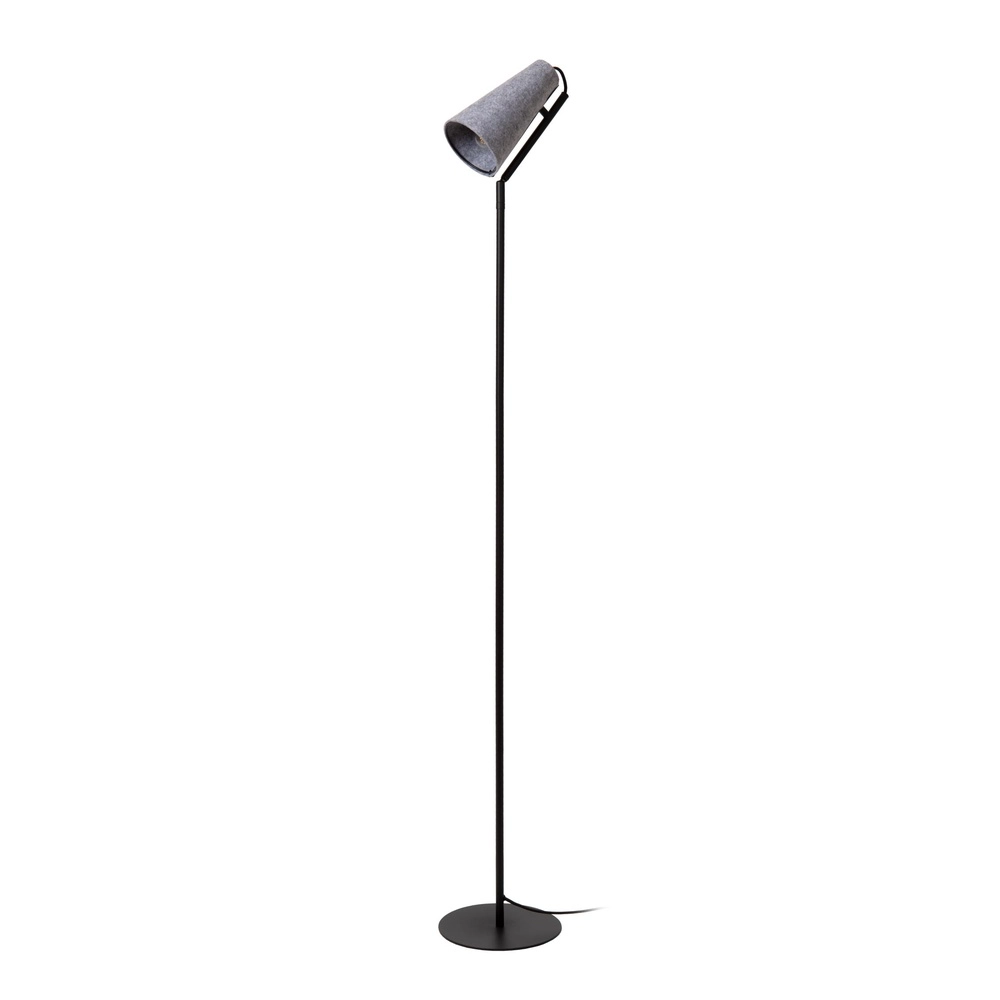Unieke vloerlamp Bensen grijs