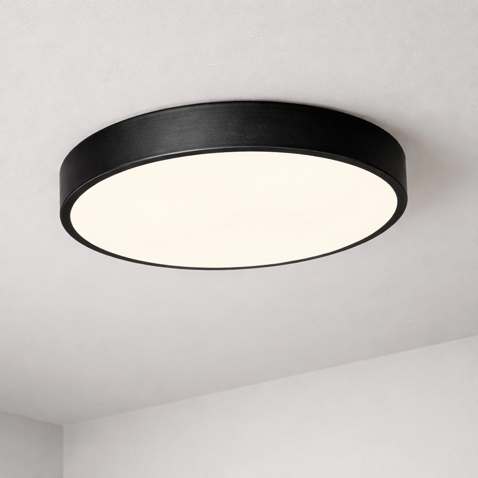 Plafonniere Grace Ø 30cm zwart