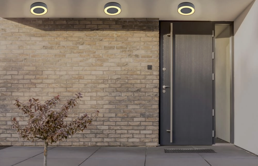 Antraciete plafondlamp Sura voor buiten Globo 9007371416141