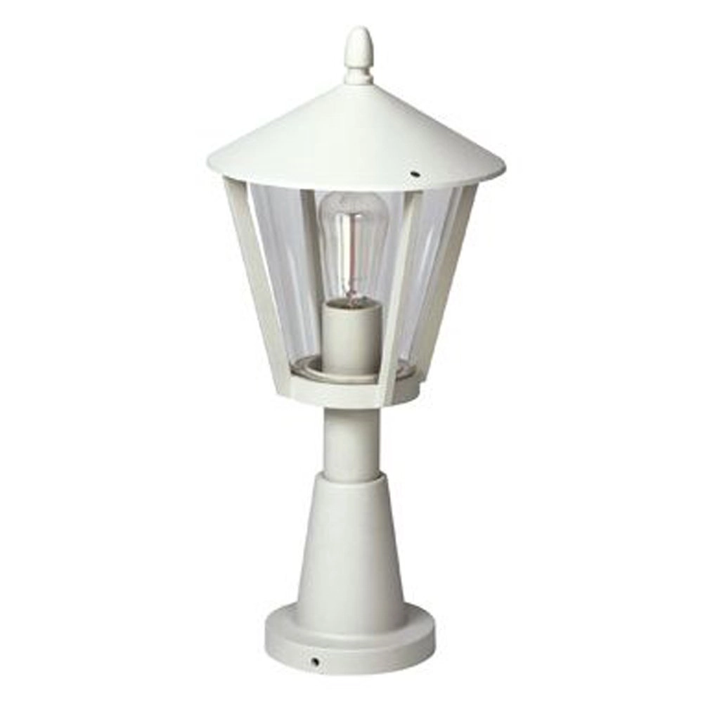 Buitenlamp op sokkel Nelly 56cm - wit