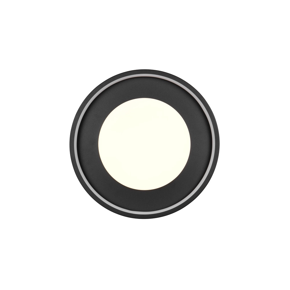 Moderne plafondlamp 
Solea zwart Trio 4017807660951